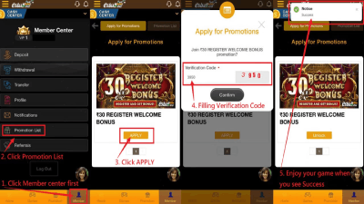 How To Register Account And Claim Your First Free Welcome Bonus - Claim First Welcome Free Bonus